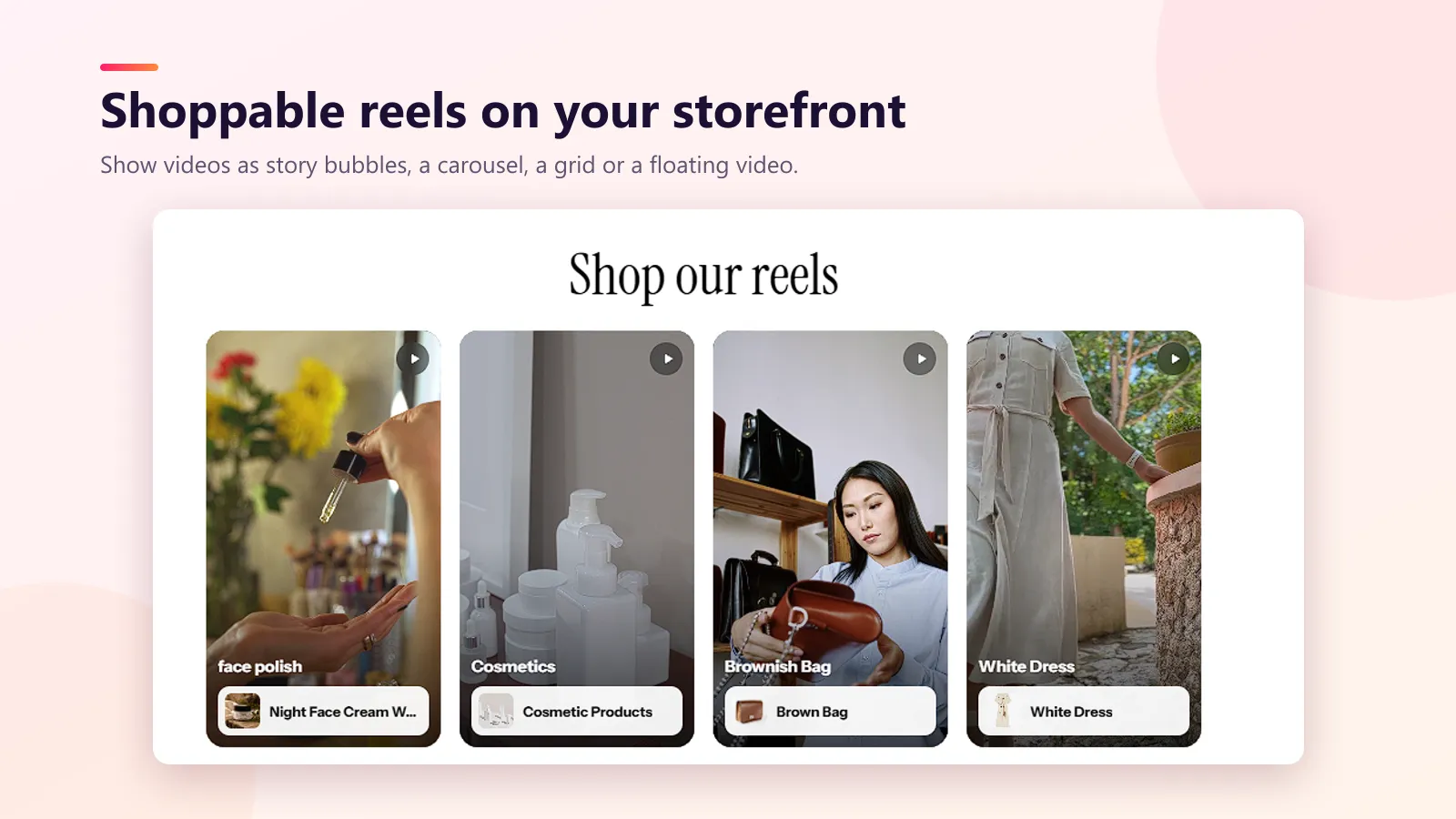SwiftReel screen
